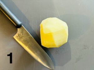 Mela e coltello