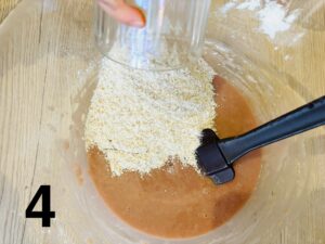 impasto più denso, aggiunta farina