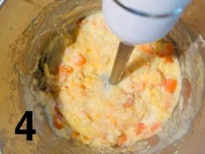 Patate e carote frullate