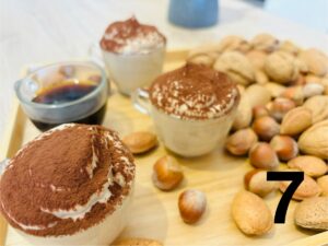 Dessert servito in monoporzioni