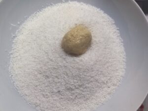 Pallina nel cocco rapè