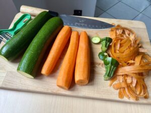 Pulire le verdure