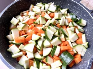 Rosolare le verdure