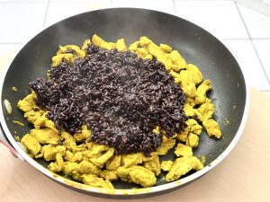 Riso e tacchino