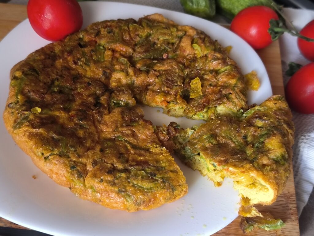 frittata in friggitrice ad aria