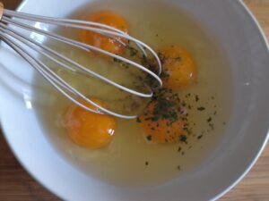 ingredienti da mescolare