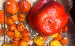 Spunta e svuota i peperoni