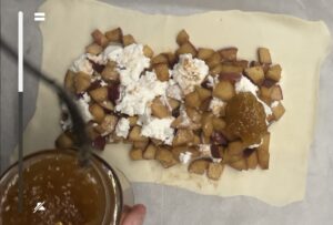 Aggiungi la marmellata